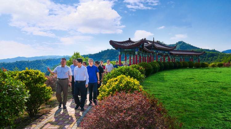 甘肅省自然資源廳黨組書記、廳長(zhǎng)丁巨勝到金徽股份指導(dǎo)工作